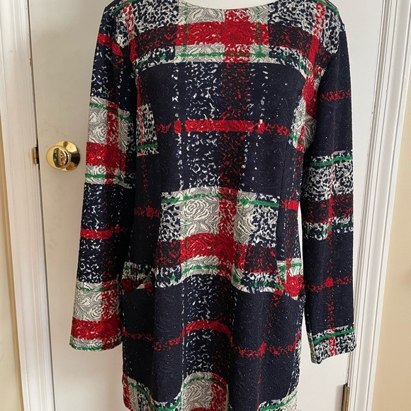 Women’s Holiday Multicolored Tunic, Unbranded. Large - Picture 2 of 8
